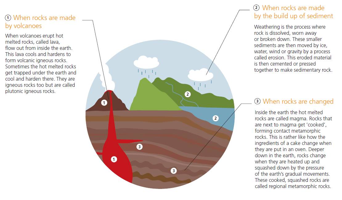 What is the difference between a rocks and a mineral?