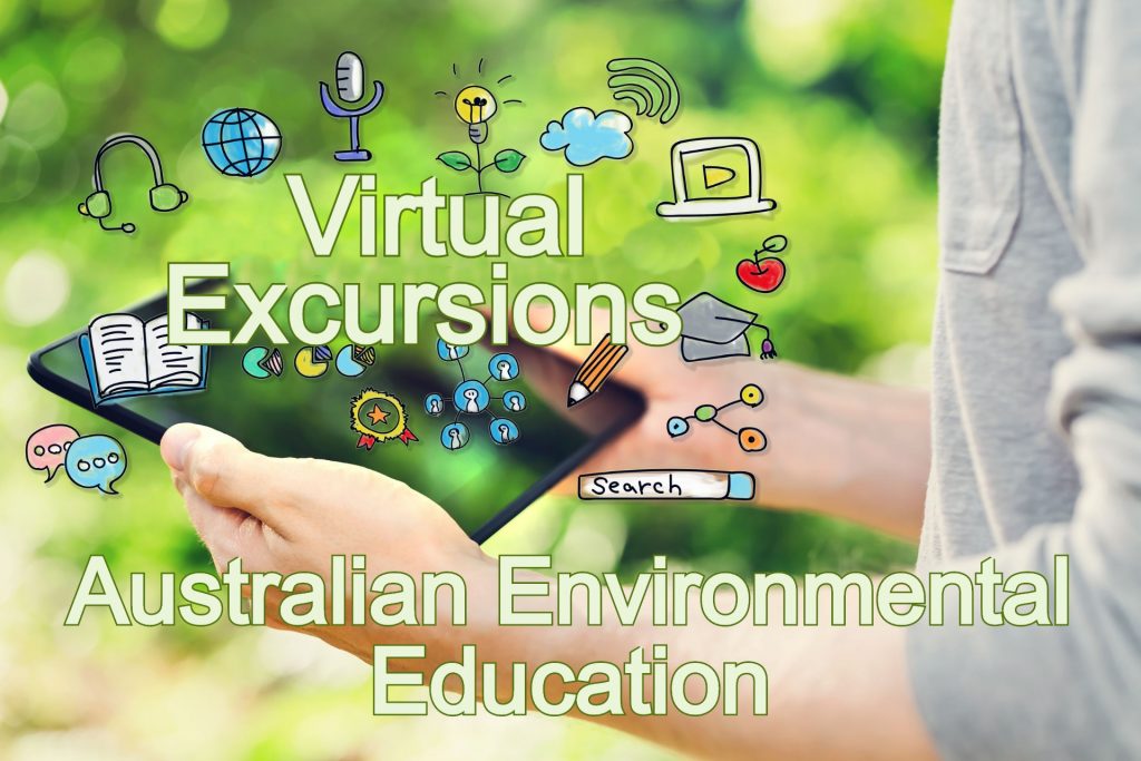 Man on iPad Virtual Excursions